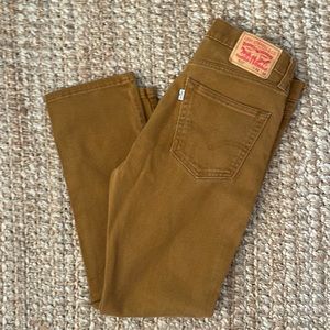 LEVI’S 511 JEANS COLOR BROWN SIZE 33x30